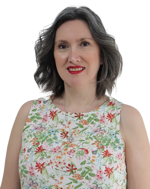 Retrato de Alejandra Stuardo C., Jefe de Administración y Finanzas de PIJ